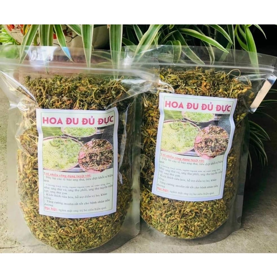 1kg hoa đu đủ đực phơi khô tự nhiên - Hàng cam kết như ảnh