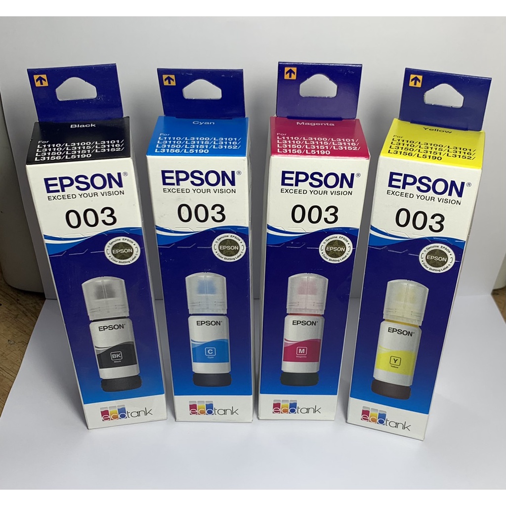 Mực Epson 003 - Mực Epson L1110 / L3110 / L3150 / L1110 / L5190