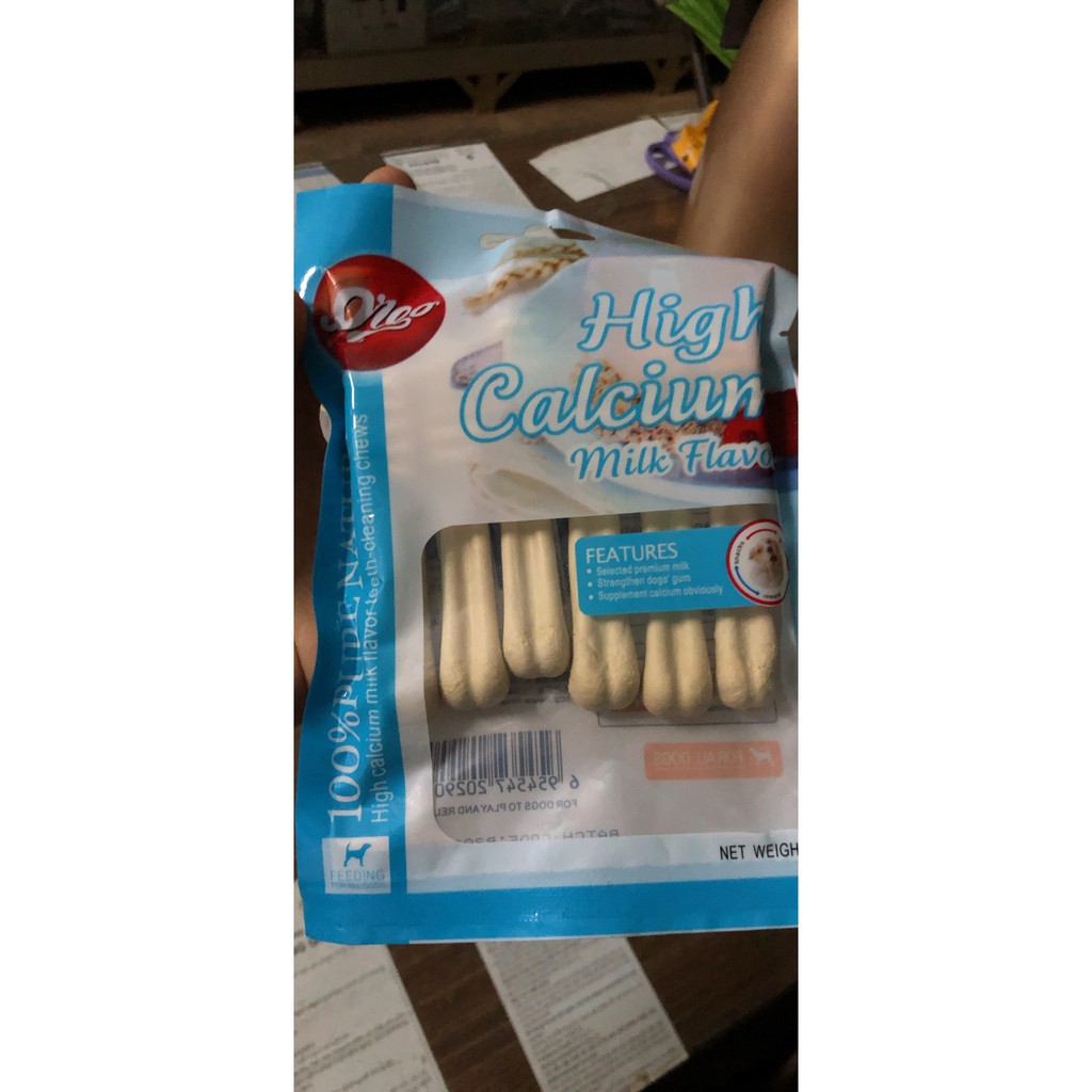 Xương gặm sạch răng Vegebran Orgo cho chó - 90gr