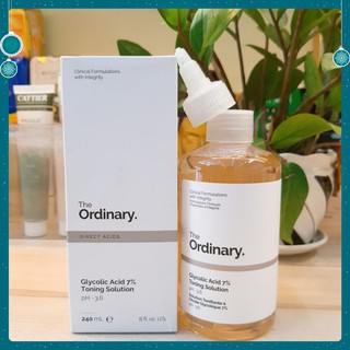 [SIÊU HOT HÈ] Toner The Ordinary tẩy da chết glycolic acid 7% 240ml Toning Solution [SIÊU HOT HÈ]