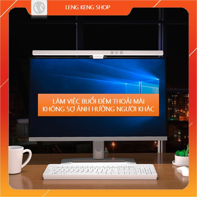 Đèn LED treo màn hình máy tính 3 chế độ màu, điều chỉnh độ sáng