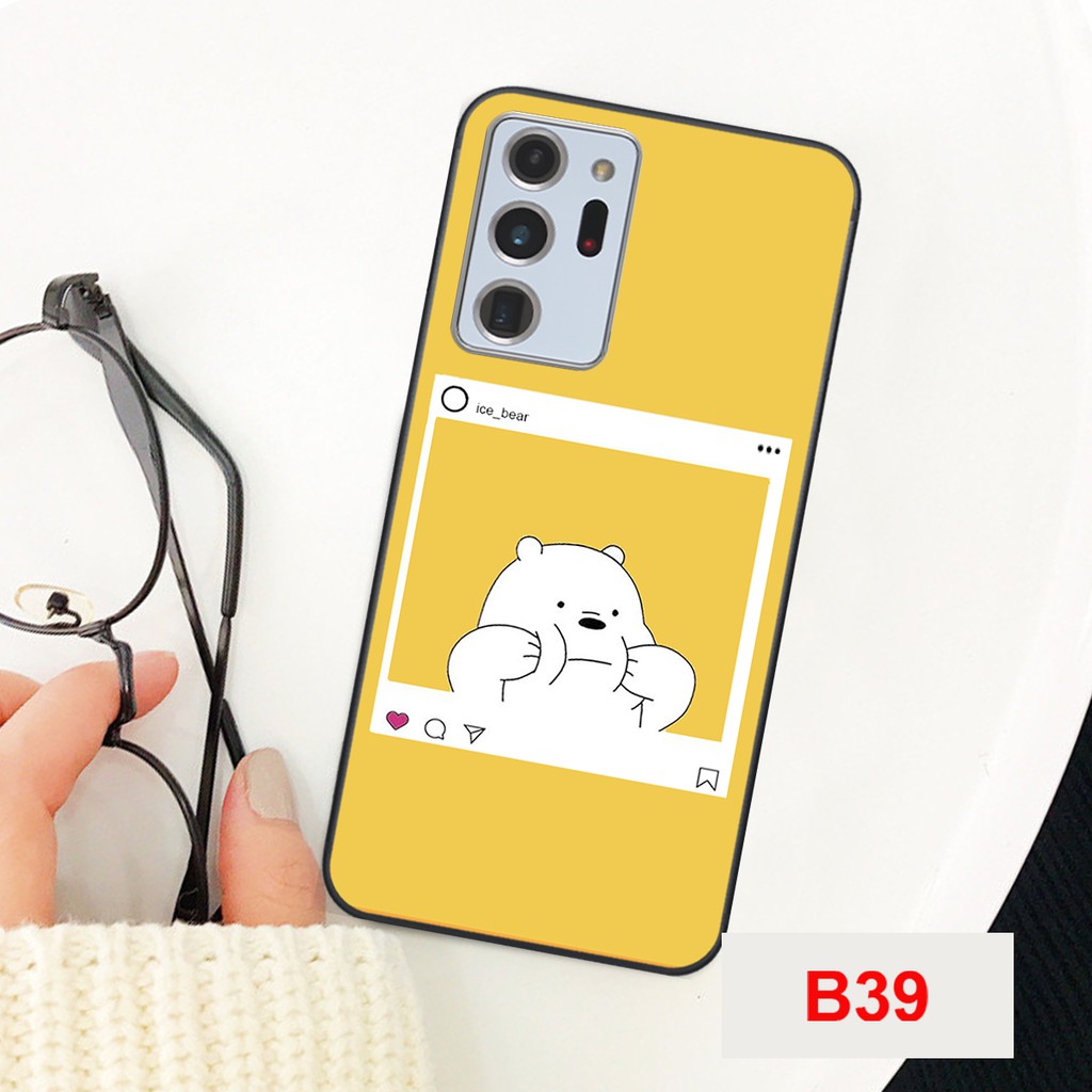 [FREESHIP]ỐP LƯNG SAMSUNG NOTE 20/NOTE 20 PLUS/NOTE 20 ULTRA CHÚ GẤU SIÊU CUTE