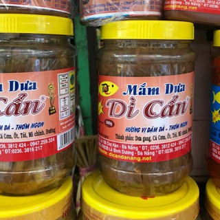 Mắm dưa cà dì cẩn