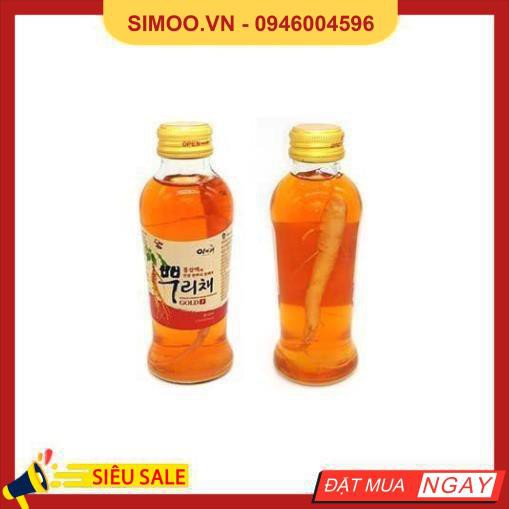 NƯỚC HỒNG SÂM CỦ MẬT ONG 120ML LỐC 10 CHAI EBICHE