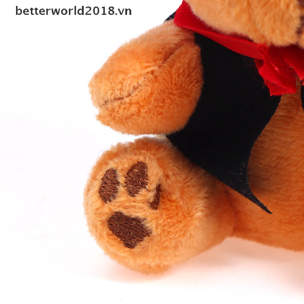 Móc Khóa Hình Gấu Bông Mừng Tốt Nghiệp Mini 10cm 2018