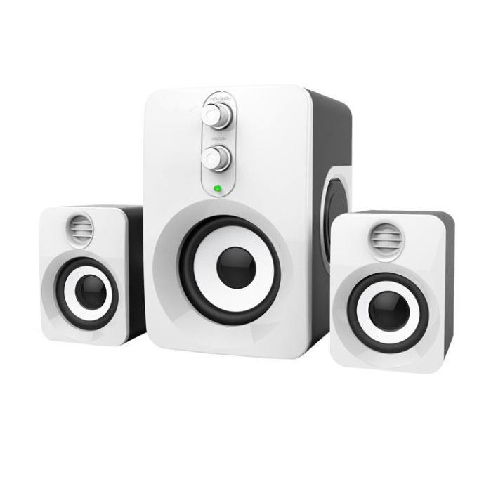 Loa Nghe nhạc Q7 Speakers dùng cho máy tính, điện thoại, tivi bass khỏe được thiết kế sang trọng để phòng bàn làm việc