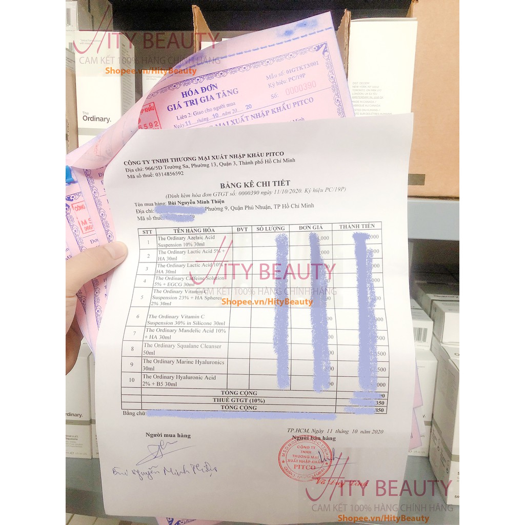 [CANADA] 5%/10% Serum Sáng da giảm thâm Da Lactic Acid 5% / 10% + HA - Hity Beauty - The Ordinary | BigBuy360 - bigbuy360.vn