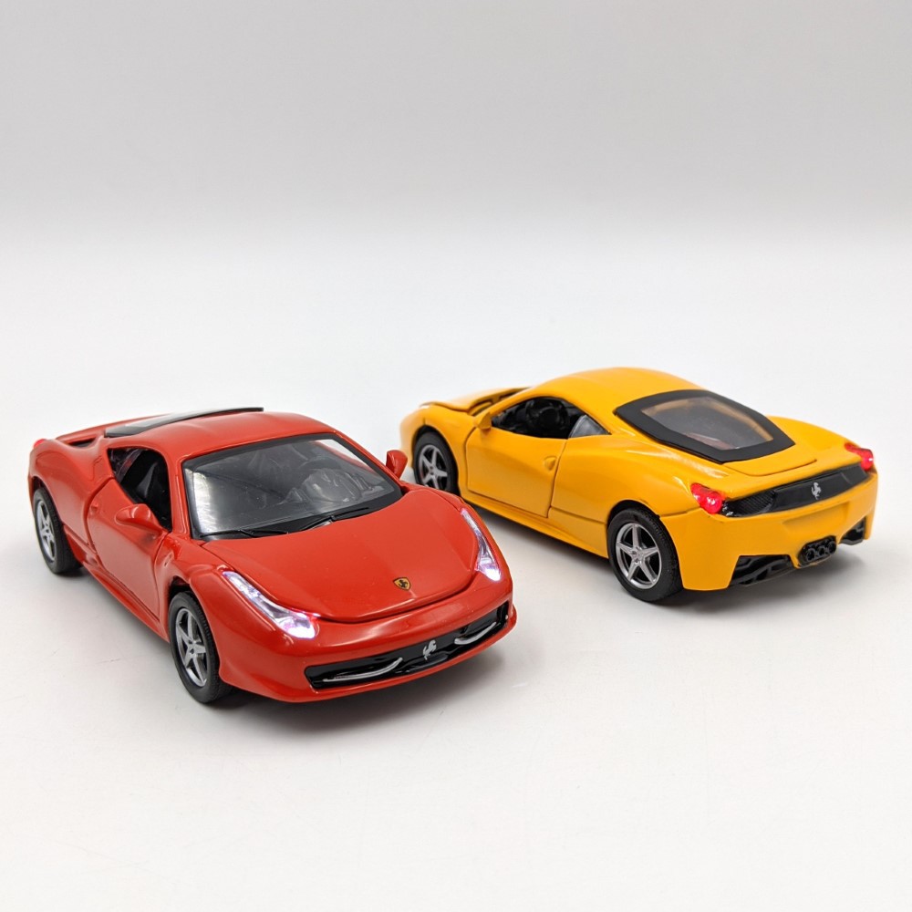 Mô hình siêu xe Ferrari 458 - tỉ lệ 1:32 - đóng mở cửa