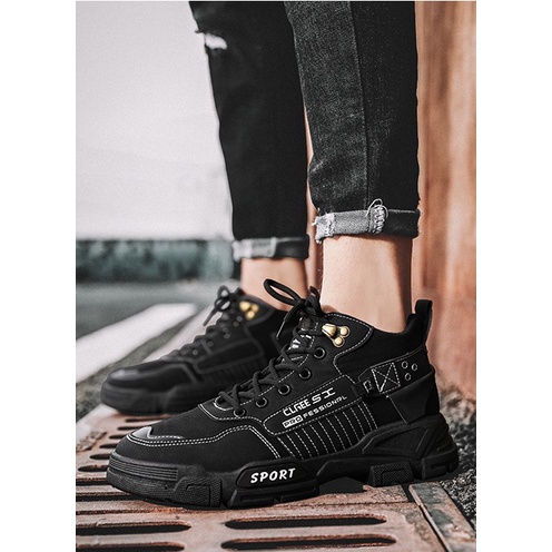 Giày Sneakers Nam Cổ Cao - Giày Thể Thao Nam Phong Cách Cực Ngầu HOT 2022 AVI - 424. 345
