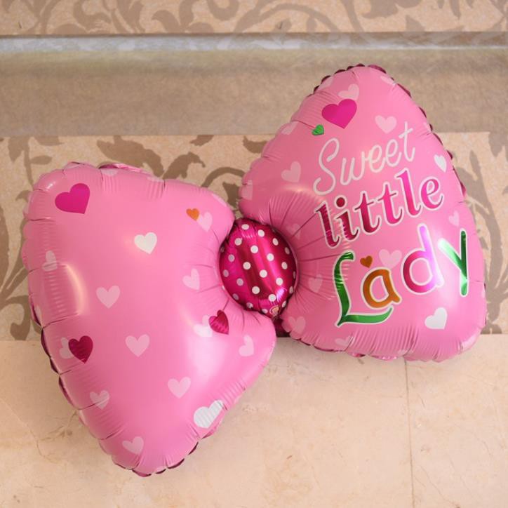 Set bóng trang trí sinh nhật cho bé chủ đề Kitty (Băng dính + ruy băng) #TrangTriSinhNhat