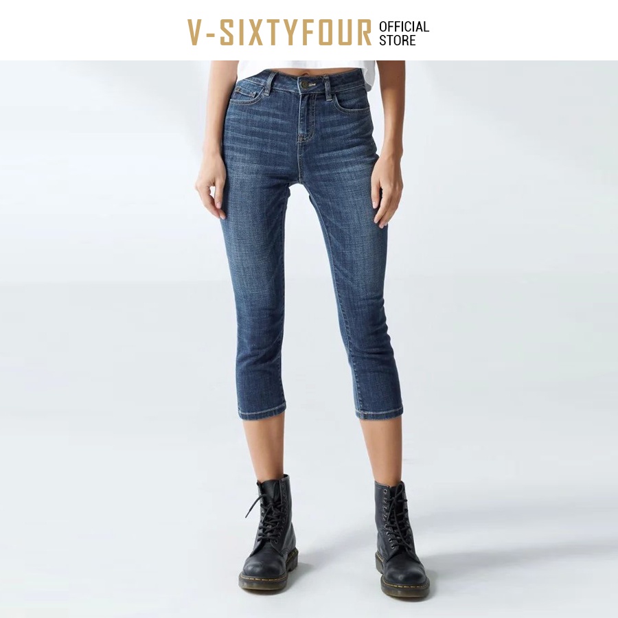 QUẦN JEANS LỬNG DÁNG SKINNY V-SIXTYFOUR 220WD2091B2950