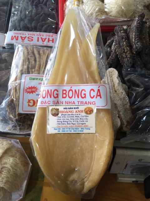 Bong bóng cá đường- đặc sản nha trang