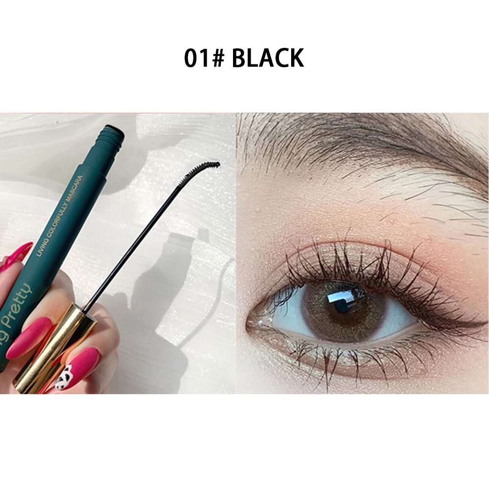 Mascara MKING PRETTY chuốt mi dày cong không thấm nước chống mồ hôi và không dễ lem