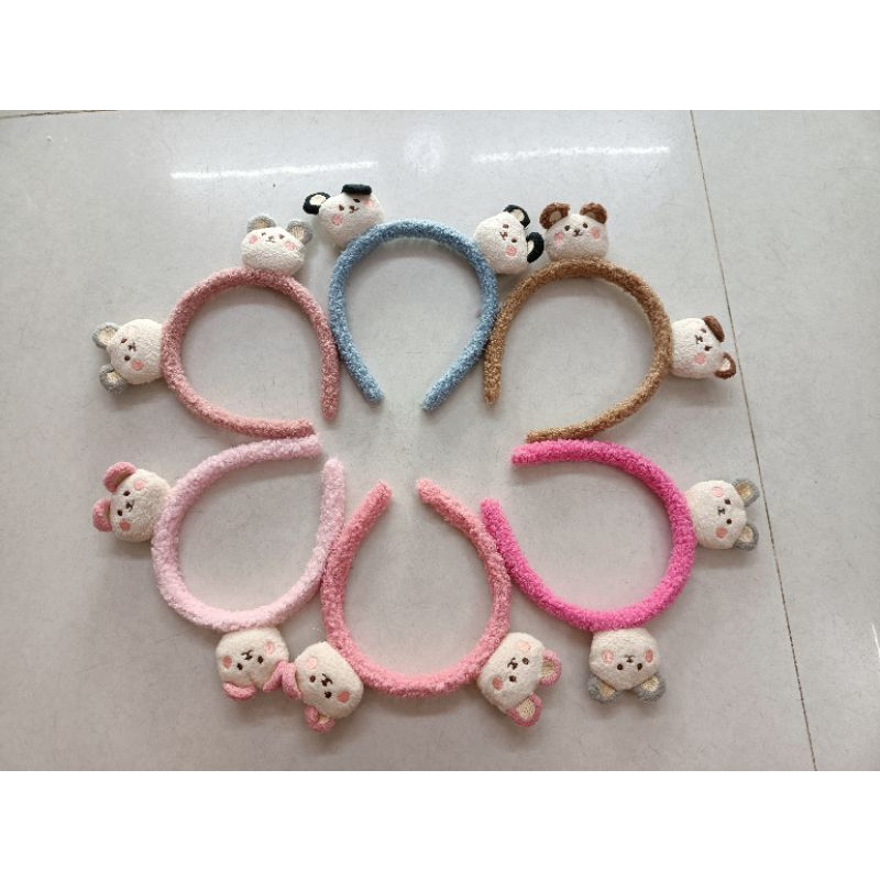 Băng đô cài tóc hình thú dễ thương