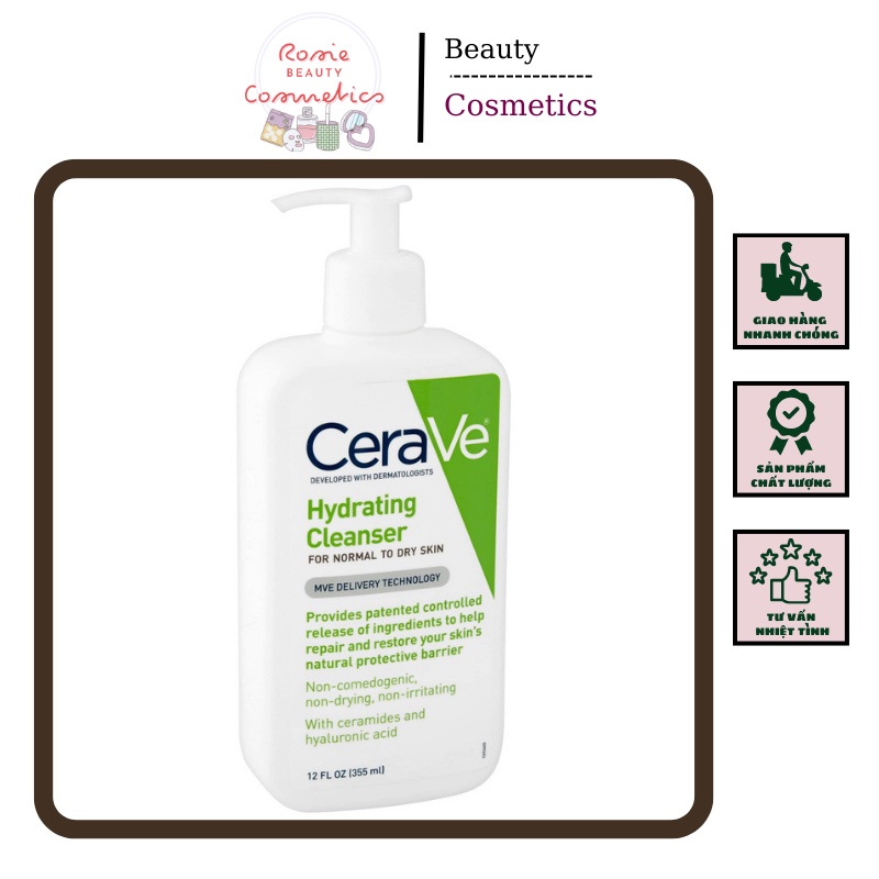 SRM Cerave Da Khô 355ml – Dry Skin