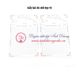 50 tờ giấy bài thi Ánh Dương