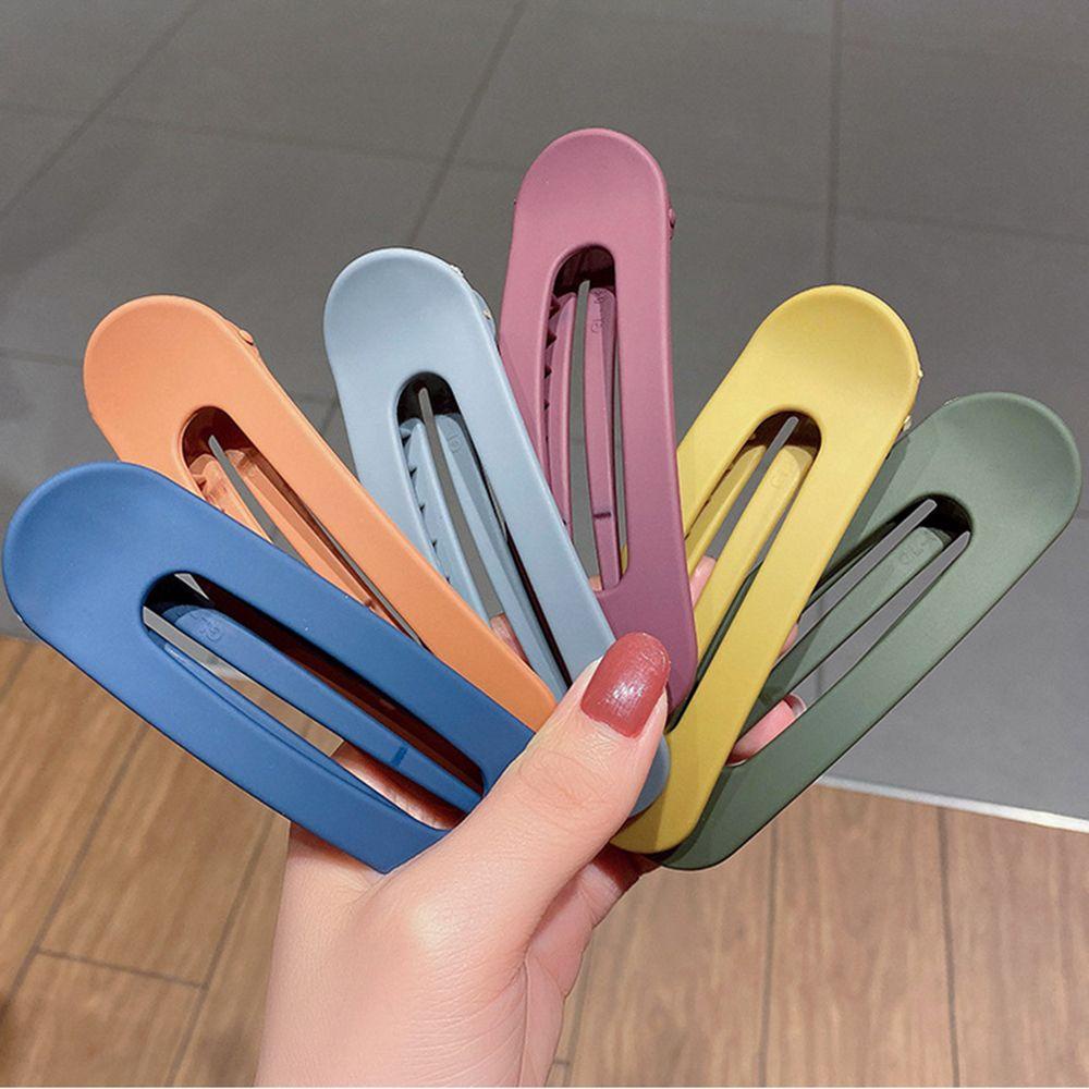 NIUYOU Kẹp Tóc Cỡ Lớn Màu Sắc Ngọt Ngào Thời Trang Cho Nữ
