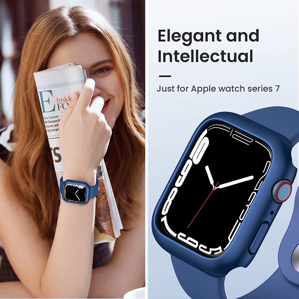 Ốp Bảo Vệ Chống Sốc Chống Va Đập Cho Apple Watch series 7 6 5 40mm 42mm 44mm 41mm 45mm