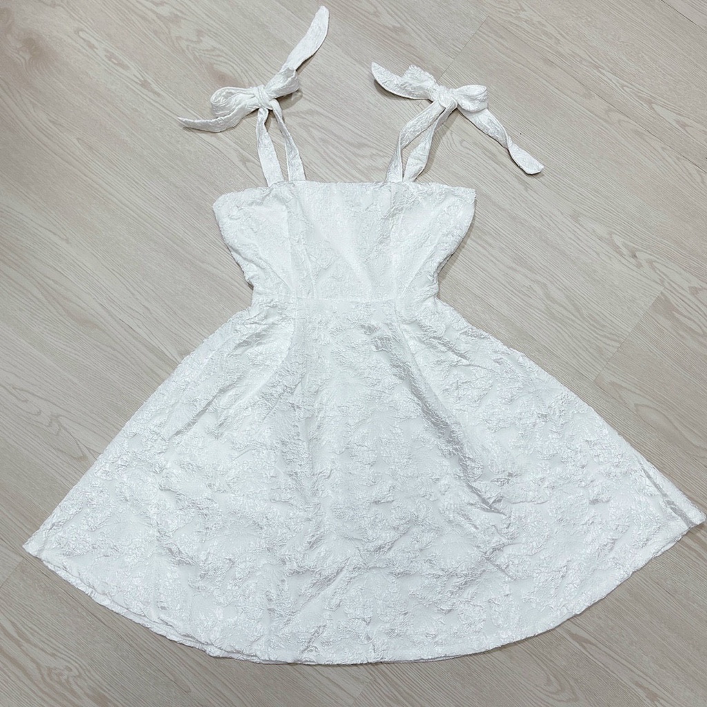 Đầm 2 dây vải xốp,Đầm 2 dây nữ chất xốp,LY STORE