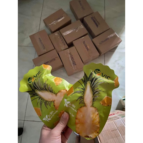 “KẸO DỨA GIẢM MỠ 🍍” Độc Quyền & Duy Nhất- Áp dụng công nghệ sấy khô và khử nước Osmo của Mỹ Mỗi 1 viên kẹo tương một