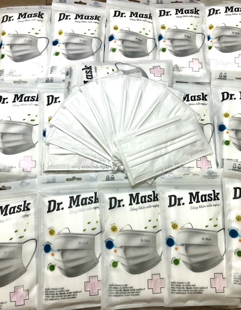 Khẩu trang 3 lớp dr.mask (10 cái /túi) | BigBuy360 - bigbuy360.vn