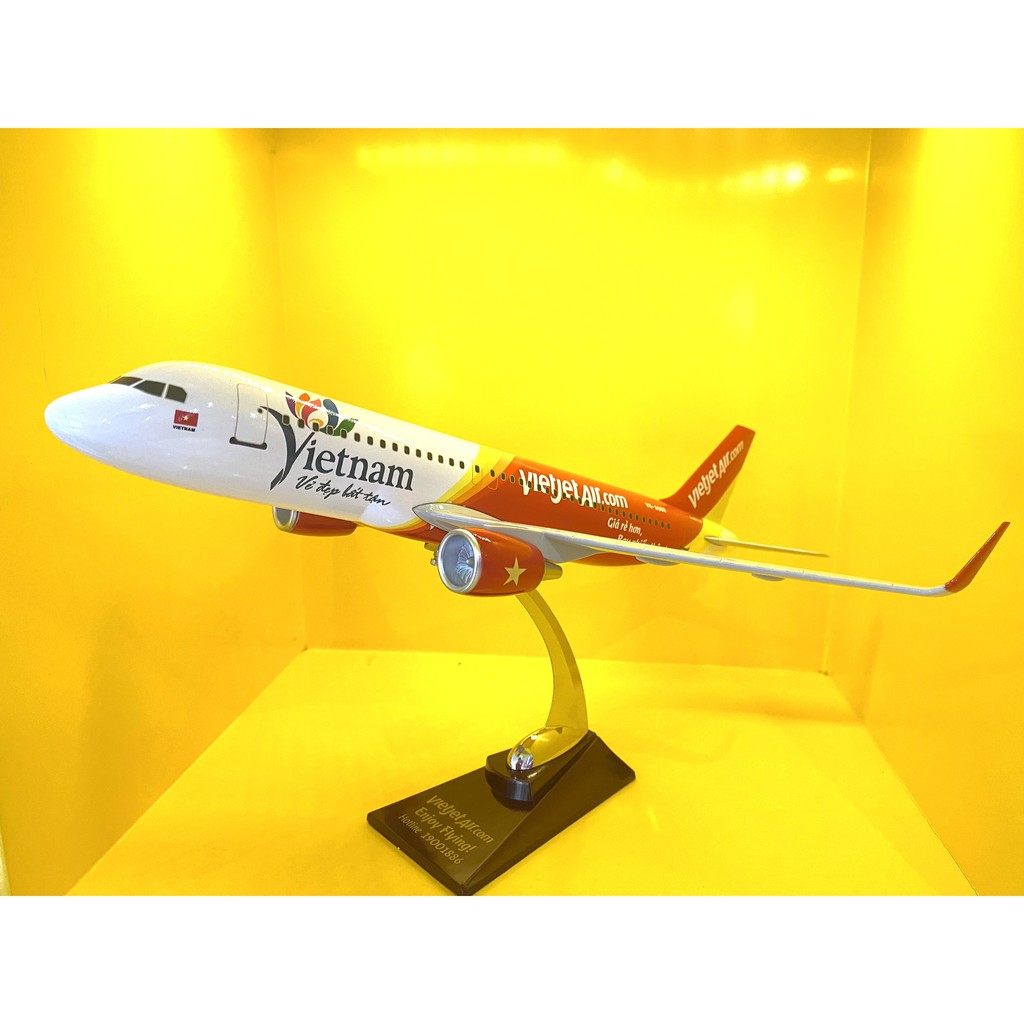 MÔ HÌNH MÁY BAY VIETJET