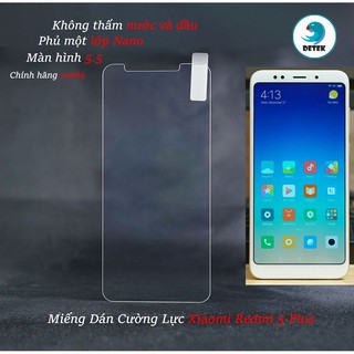 Kính cường lực Xiaomi Redmi5 plus trong suốt