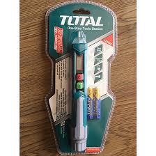 Bút Thử Điện Xoay Chiều , Bút Dò Điện Áp AC TOTAL THT2910003 / 12V ~ 1000V  , 48 ~ 1000V