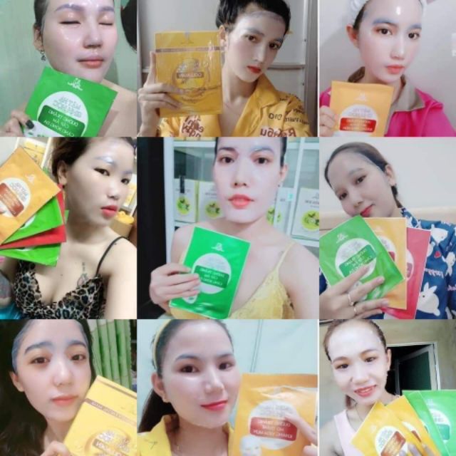 Mặt Nạ sinh học collagen X3 (hộp 5miếng)