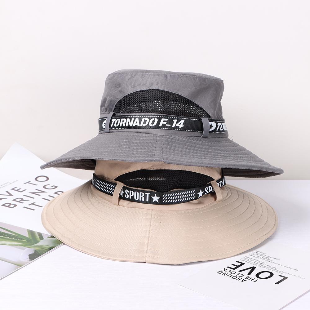 Nón Tai Bèo Chống Nắng Dùng Đi Câu Cá / Leo Núi / Cắm Trại Dành Cho Nam Giới