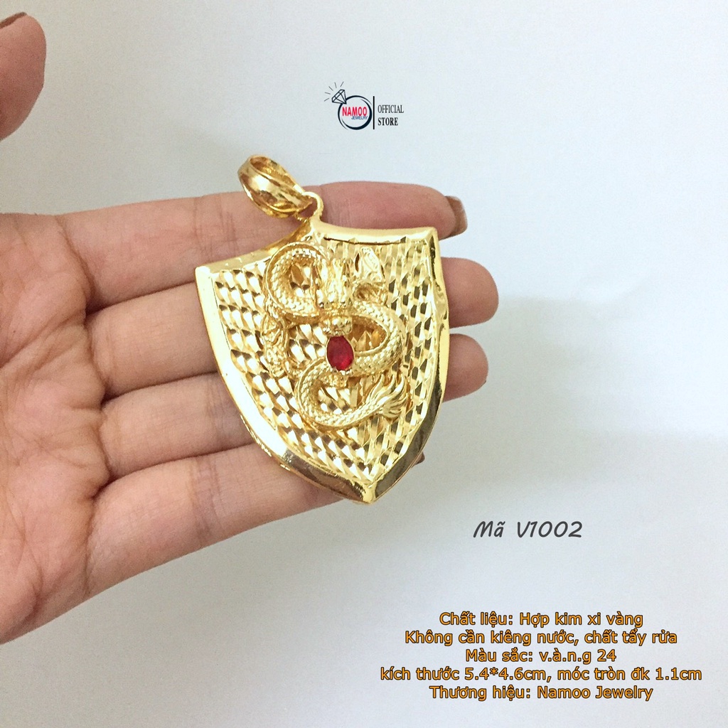 Mặt Dây Chuyền Nam V1002 Bản Lớn Moona Jewelry