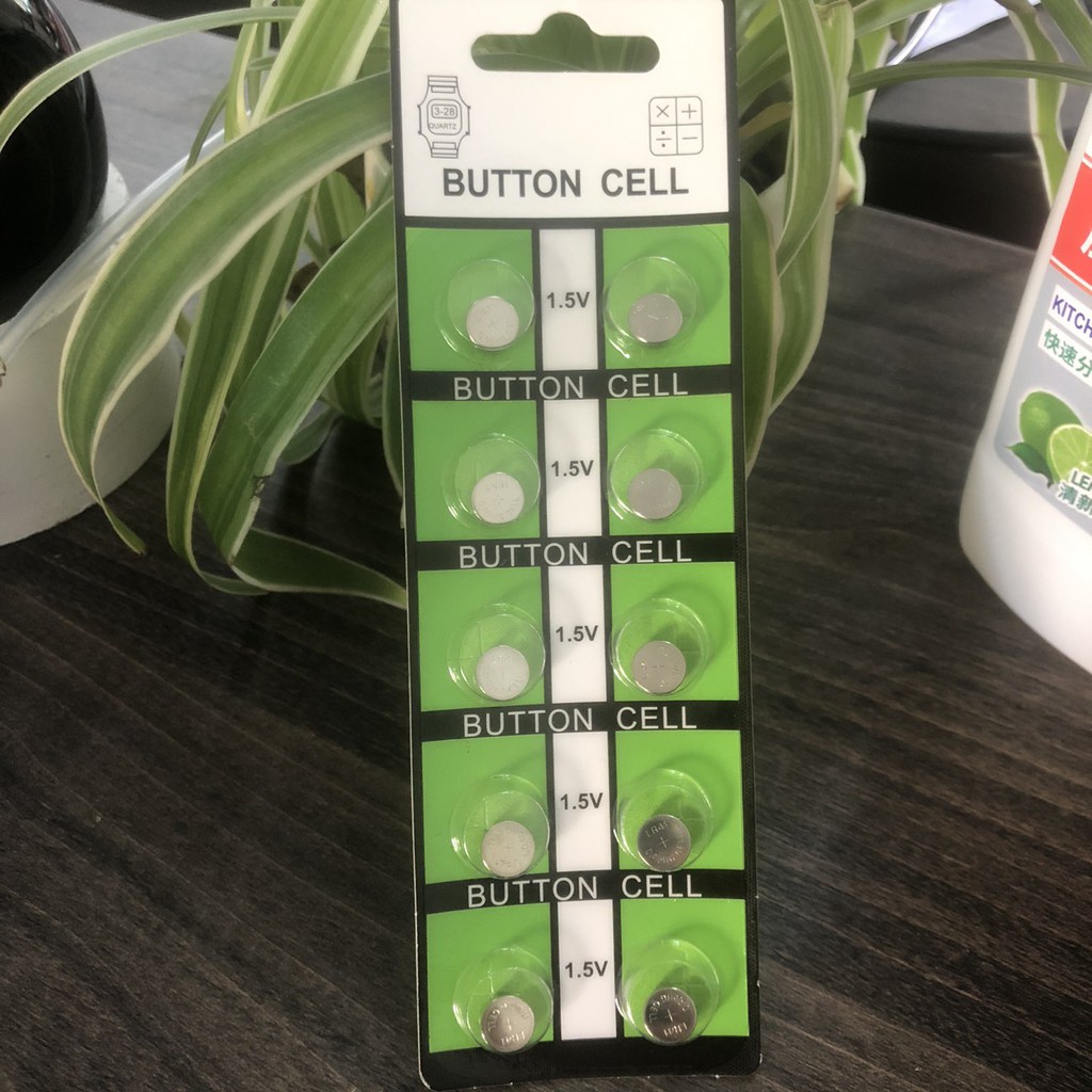 [10 viên] Pin cúc áo LR41 AG3 SR41 Button Cell 1.5V -dc4531
