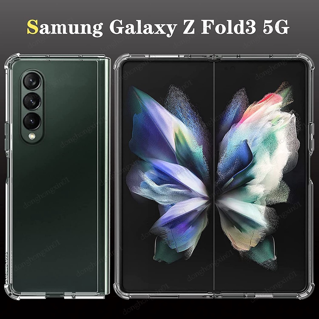Ốp Điện Thoại Trong Suốt Siêu Mỏng Chống Sốc Cho Samsung Galaxy Z Fold 4 5G