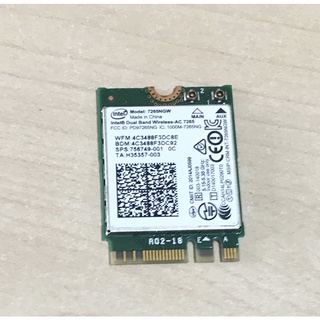 Card wifi intel dual band wireless-ac 7260 - 7265 hàng tháo máy