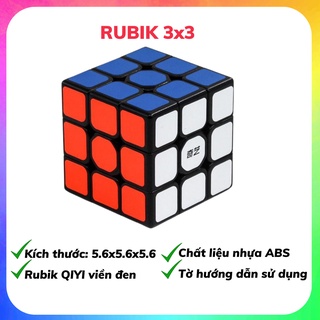 Rubik 3x3 Qiyi Rubik 3 tầng khối lập phương- đồ chơi thông minh