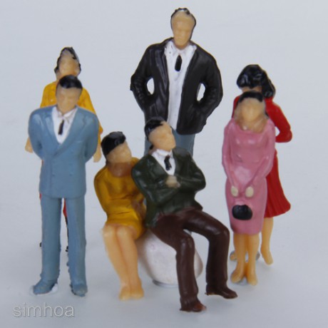 Set 100 mô hình người tỉ lệ 1 : 50