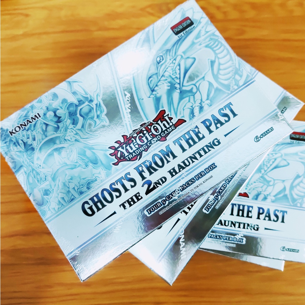 🌟CHÍNH HÃNG🌟 Hộp Bài Yugioh Ghost From the Past 2 The 2nd Haunting 2022 - Full Seal
