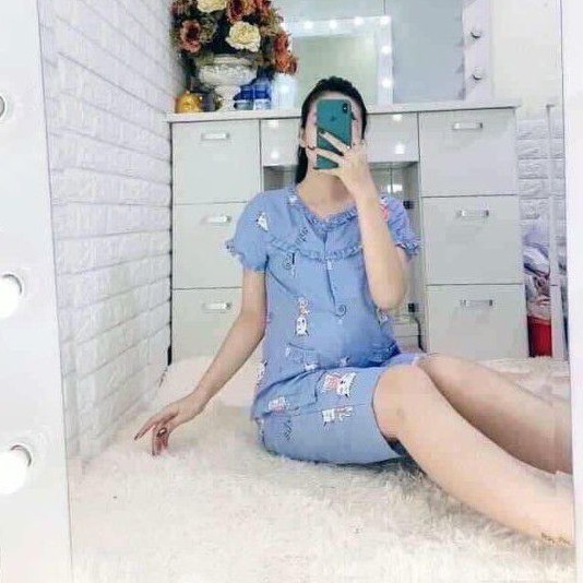 Bộ ngố bầu+sau sinh khoá giọt lệ (giá xưởng rẻ nhất shopee)