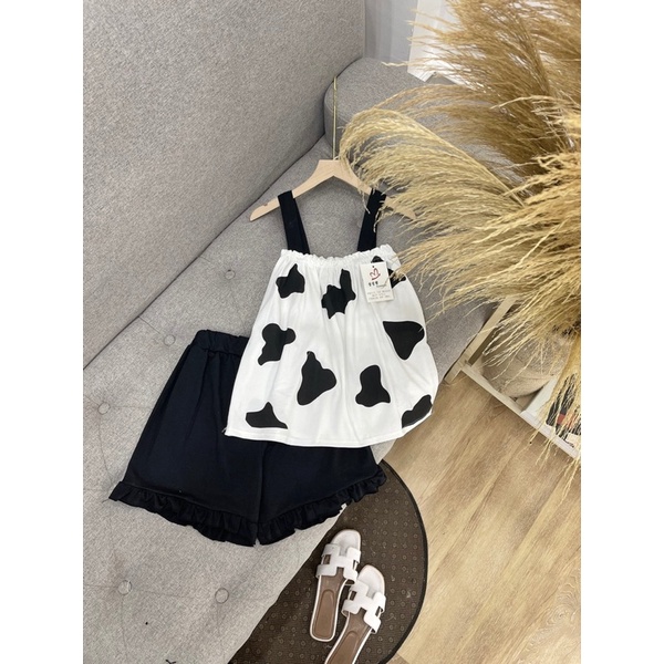 Bộ Mặc Nhà Bò Sữa Chất Thun | BigBuy360 - bigbuy360.vn