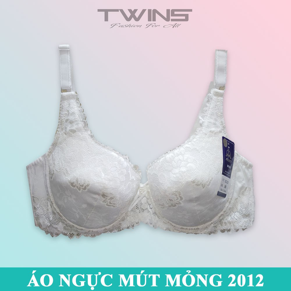 Áo ngực nữ ren sexy nâng ngực Aseity 2012 có gọng mút mỏng nguyên ngực size 36-38-40-42