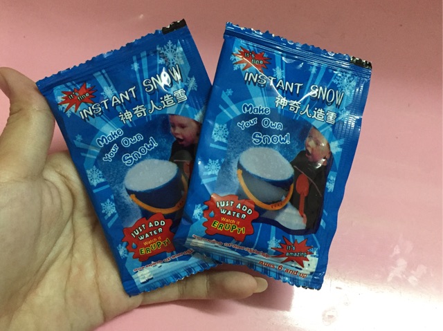 Tuyết xanh bông bạc ( nguyên liệu làm slime )