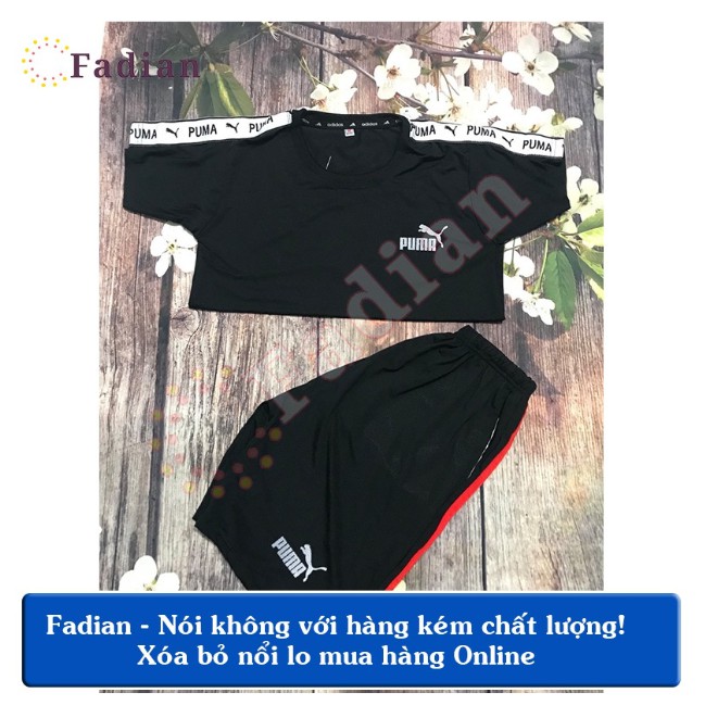 Bộ đồ thể thao nam tập Gym , Áo thun nam nữ ,Mẫu pum | BigBuy360 - bigbuy360.vn