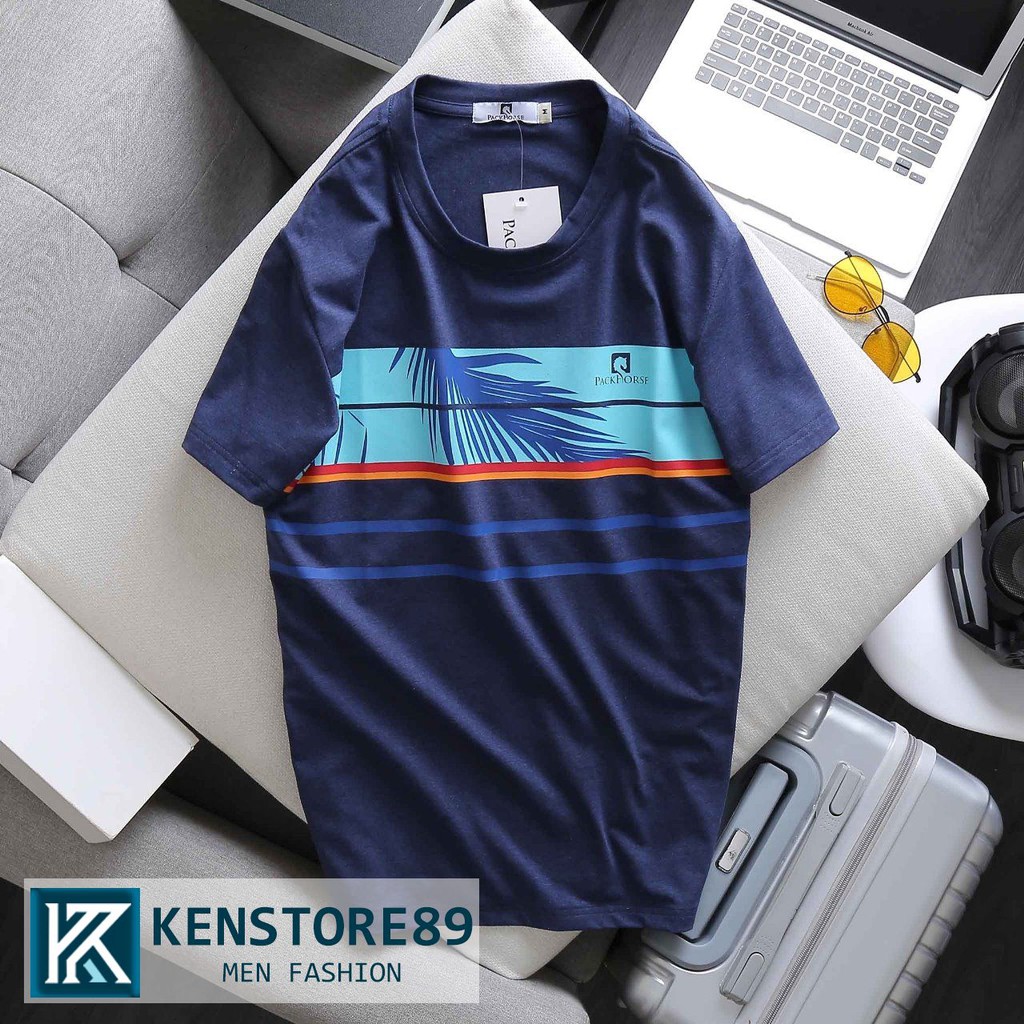 Áo thun nam cổ tròn PACKHORSE - FORWARD cao cấp KENSTORE89 ATP118