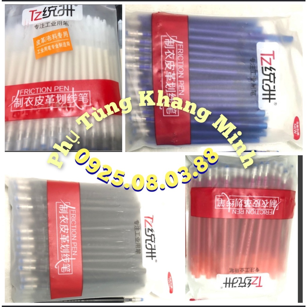 Bút vẽ vải bay màu,bút đánh dấu vải, ngòi bút bay màu nhiệt