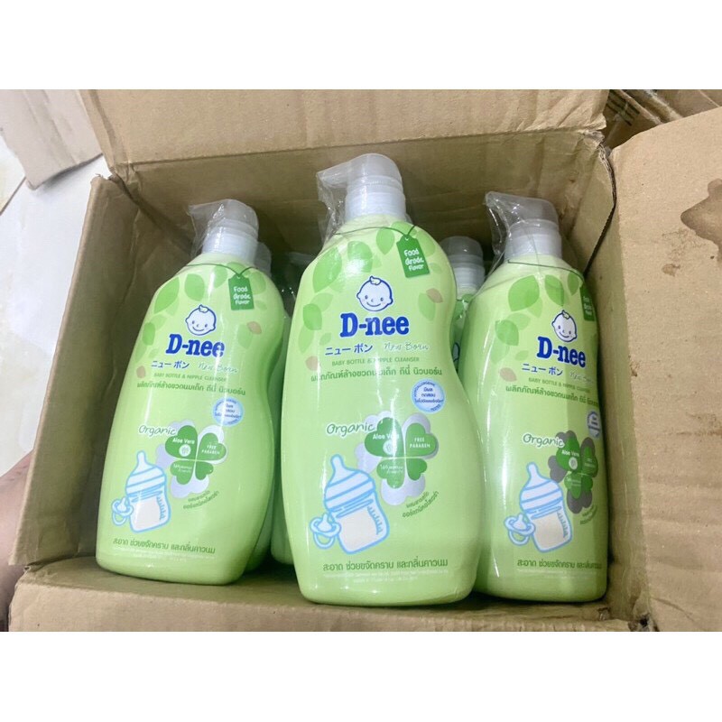 Nước rửa bình sữa Dnee (túi 600ml/ chai 620ml)