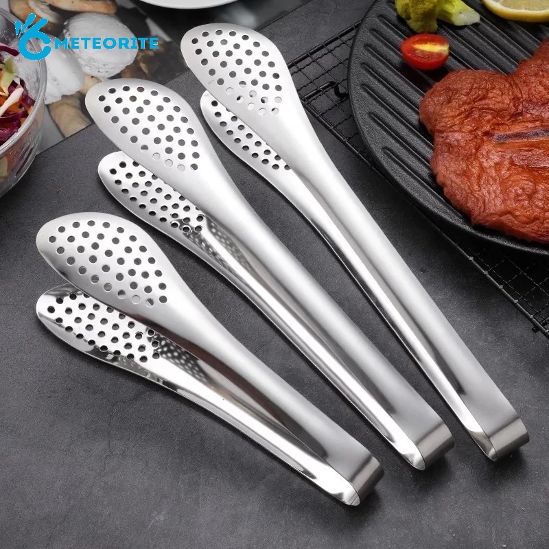 1 Kẹp Gắp Thức Ăn Bằng Thép Không Gỉ