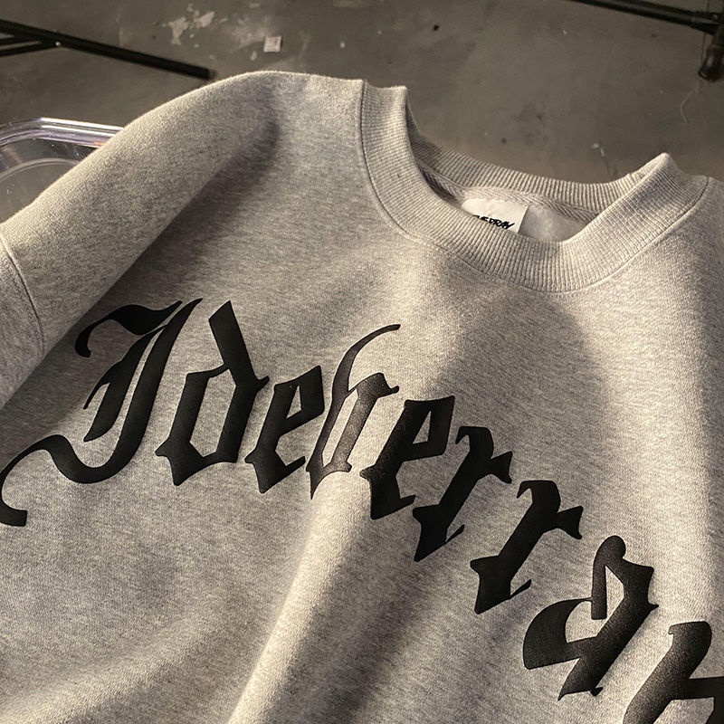 Áo Sweater Mỏng Dáng Rộng Phong Cách Hip Hop Đường Phố Mỹ Cá Tính Cho Nam Nữ