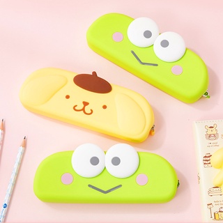Túi dựng bút Sanrio chất liệu silicon