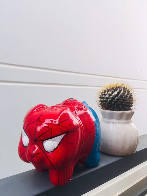 Heo đất Spider man Người Nhện size XL
