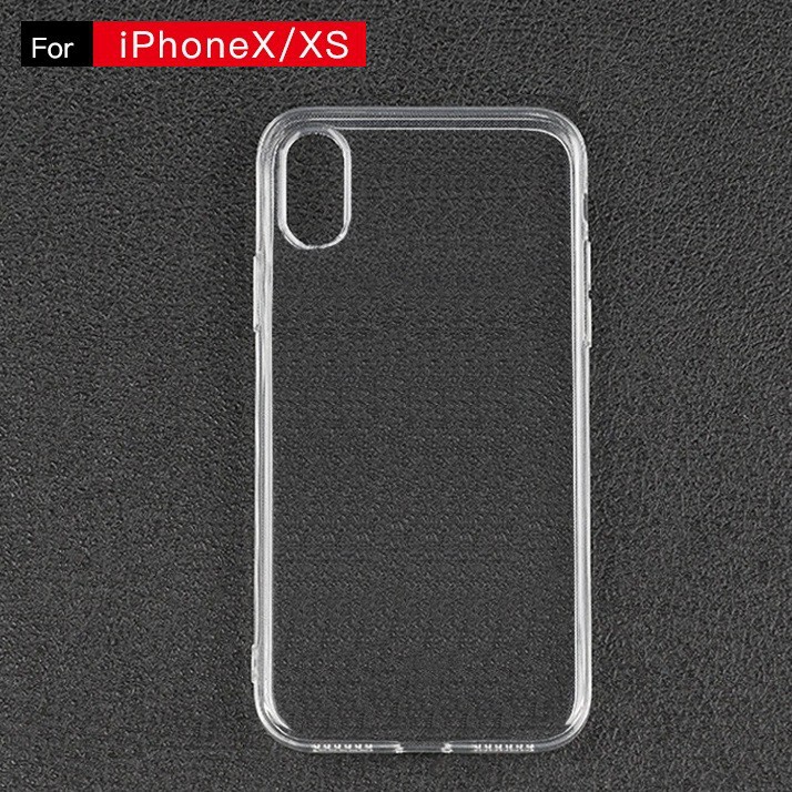 Ốp lưng silicone dẻo trong suốt cho iPhone 14 13 12 11 Pro Max Plus Mini Xs Max X Xr 6 6S 7 8 Plus 5 5S SE 4 4S
